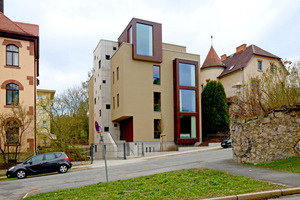  4-geschossiger Holzbau mit Holzfaserdämmung in Weimar (Gebäudeklasse 4) - KOOP Architekten & Ingenieure, Weimar  