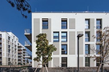 Wellenfassade, Fassadenprofile von austrotherm