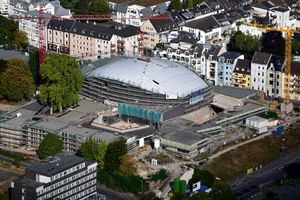  Beethovenhalle imSanierungs- undUmbauzustand 