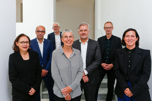  v. l.: Annemarie Bosch, Christian Schmitz, Falk Zeitler, Susanne Wartzeck, Thomas Kaup, Jan O. Schulz, Katja Knaus 