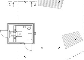  Grundriss, M 1 : 250 