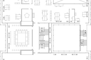  Grundriss 1. Obergeschoss, M 1:500 