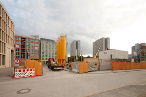  Der Beton steht bereit, um dem House of One ein Fundament im sandigen Berlin zu geben 