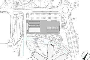  Lageplan, M 1 : 4 000 