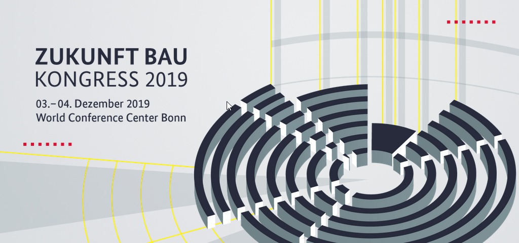 Logo Zukunft Bau Kongress 3./4. Dezember 2019