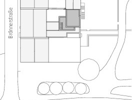  Lageplan, M 1 : 1 250 