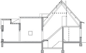  Schnitt AA, M 1 : 333,33 