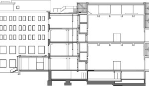  Schnitt AA, M 1 : 1 000 