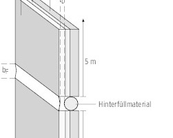  03 Fugenbeispiel Mosaikfliese auf Wandkonstruktion 