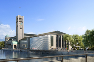  3F Studio entwickeln am Deutschen Museum in München eine Fassade aus PETg 