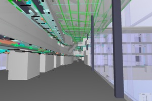  Screenshot BIM-Modell „Innenraum – Architektur / Tragwerk / TGA“ 