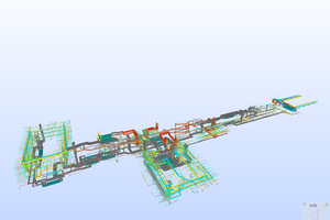  Screenshot BIM-Modell „TGA – Lüftung“ 