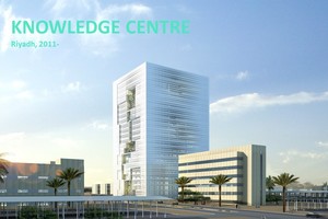  Visualisierung des Knowledge Center in Riad/KSA 