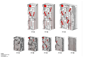  Mit unterschiedlichen digitalen  Ansätzen entwickelten die Architekten das Gebäude. Die Fassade wurde parametrisch geplant, um eine optimale Lösung zu finden 