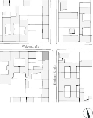  Lageplan, M 1 : 3 000 