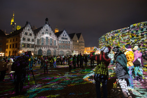  Luminale 2018:Römer, Frankfurt fades 