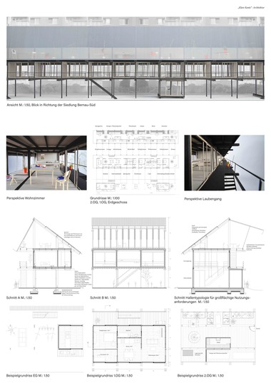  Fachsparte Architektur:
„Bocage”: Sonderpreis, gestiftet von Heinz Diesing über die Karl-Friedrich-Schinkel-Stiftung des AIV
Felix Schuschan, Leon Hidalgo (FH Münster) 