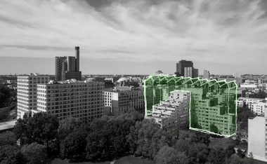  Jing Zhao (3. Preis), TU Braunschweig, Projekt „Green Hub“, ldeenskizze 