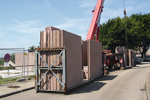  Keine Lagerhaltung auf der Baustelle, sondern Just-In-Time-Lieferung. 