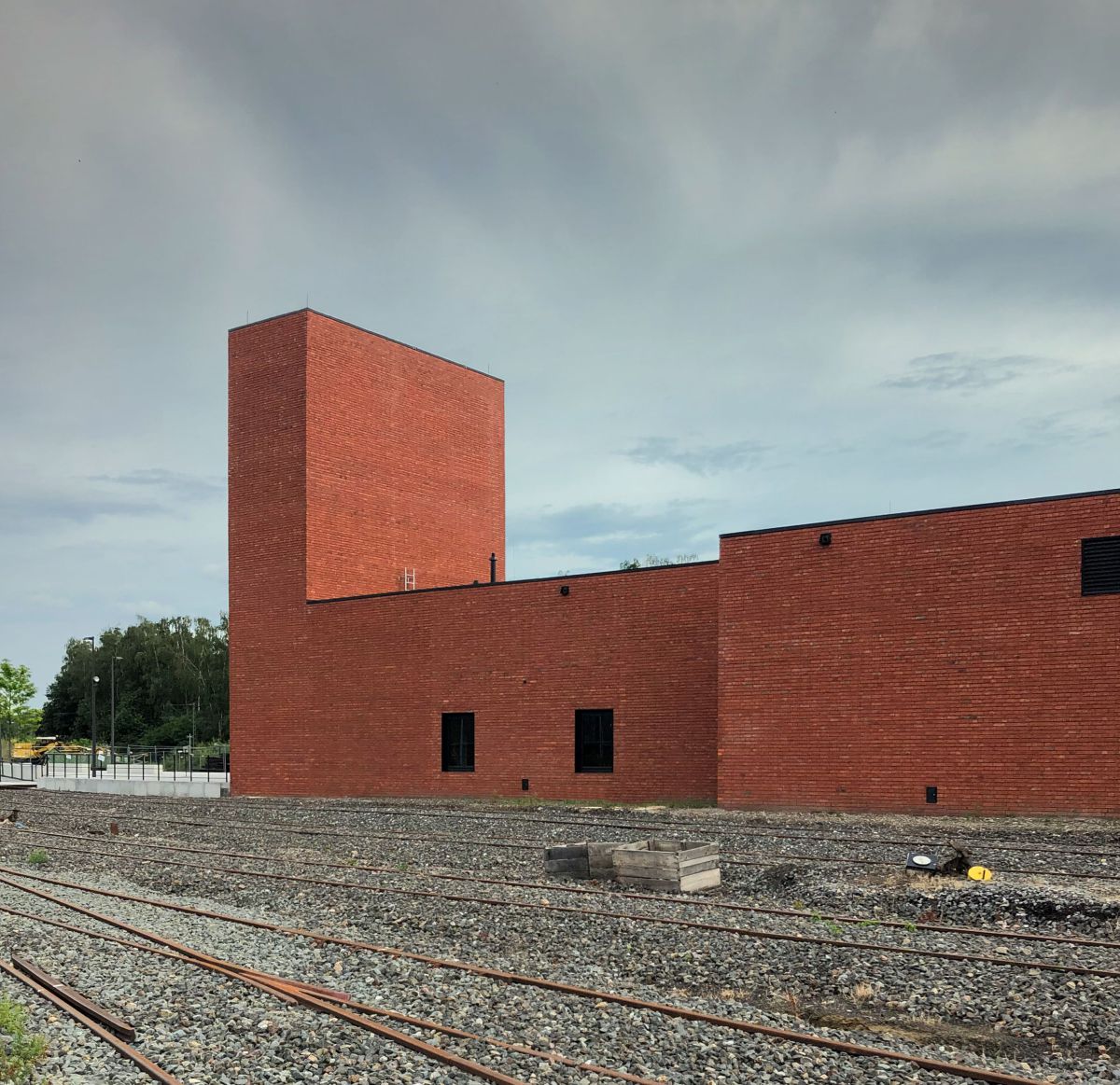 empfangsgebaude eisenbahnmuseum bochum dahlhausen deutsche bauzeitschrift