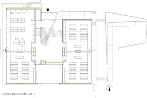  Fachklassentrakt Schubart-Gymnasium Grundriss Erdgeschoss 