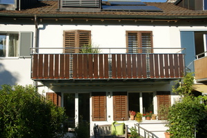  Solarbalkon in Holzoptik - a2-solar 