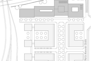  Lageplan, M 1 : 2 500 