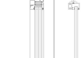  Fensterdetail, M 1 : 10 