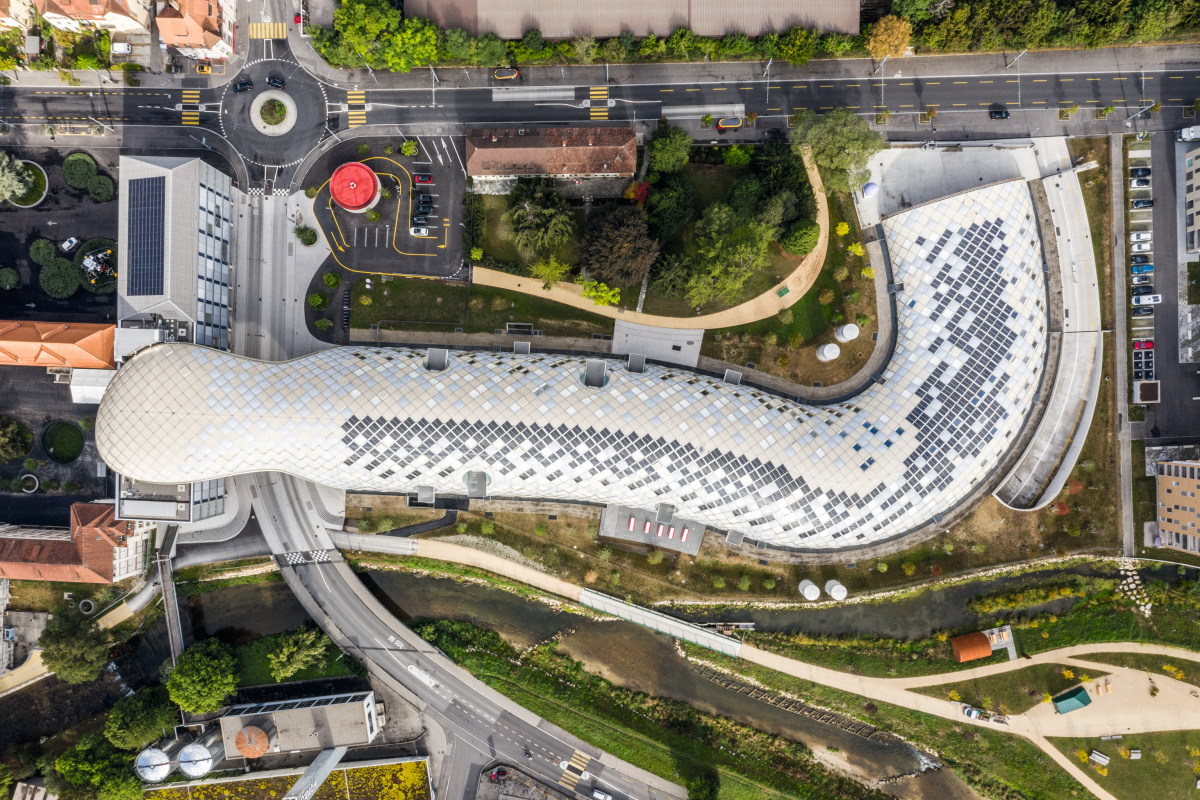 Swatch, Biel/CH - Shigeru Ban Architects, Paris/F