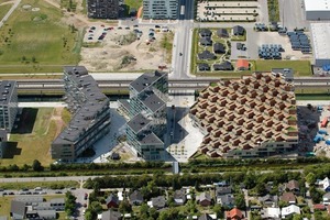  VM-House und Mountain Dwellings, Kopenhagen, 2008 von oben 