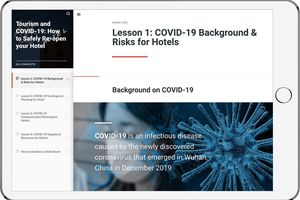  Ein E-Learning-Modul zur Schulung von MitarbeiterInnen gehört zum Angebot von COVID-READY 