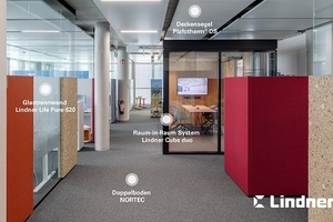  Ein 360°-Online-Rundgang gibt virtuellen Einblick in die Arbeitswelten von Lindner. 
