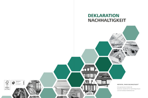  Hin zum Normal: Die „Deklaration Nachhaltigkeit“ ist Kernbestandteil der Initiative „Phase Nachhaltigkeit“ der Deutschen Gesellschaft für Nachhaltiges Bauen und der Bundesarchitektenkammer. Zielsetzung der Initiative ist die Transformation der aktuellen Planungs- und Baukultur hin zum nachhaltigen Bauen als neuem Normal 