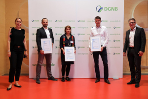  Mit dem EU-Förderprojekt RE4 haben ZRS Architekten Ingenieure mit Partner zusammen die DGNB Sustainability Challenge 2020 in der Kategorie Forschung gewonnen  