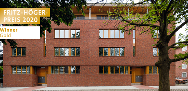  Wohnhaus Schiffahrter Damm, Reinhard Martin Architekt BDA, Winner Gold Sanierung beim Fritz-Höger-Preis 2020 für Backstein-Architektur 