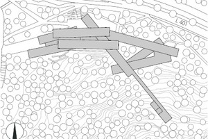  Lageplan, M 1 : 3 000 