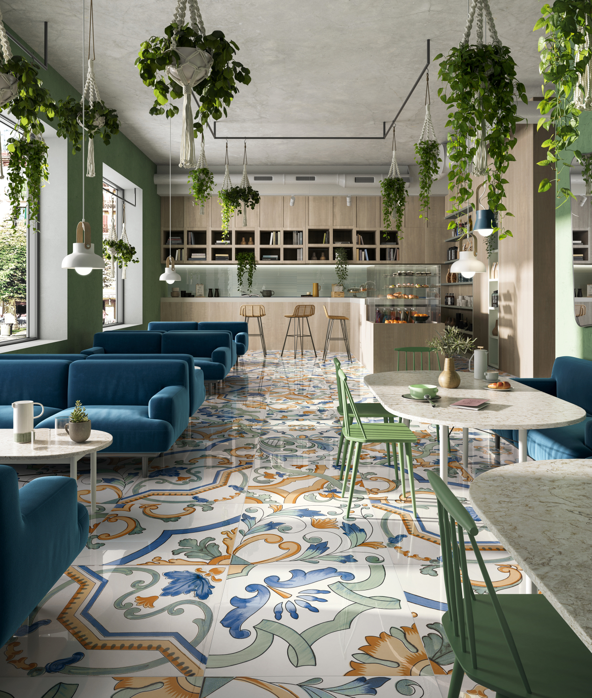 Mediterrane Fliesen - Deutsche BauZeitschrift