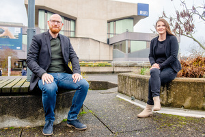  Im Projekt kooperiert die Abteilung für Transfer und Entrepreneurship, hier Ulrike Beißert im Bild, mit dem Team um Markus König vom Lehrstuhl für Informatik im Bauwesen der Ruhr-Universität Bochum 