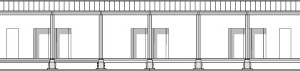 Schnitt, M 1 : 500 