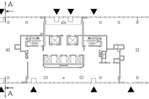  Grundriss Erdgeschoss, M 1 : 750 