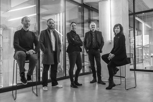  architectesassoc+, Brüssel/BEPartner (v. l.): Mattias D‘Hooghe, Sébastien Zigrand, Sophie Vantieghem, Marc Lacour, Sabine Leribauxwww.architectesassoc.be 