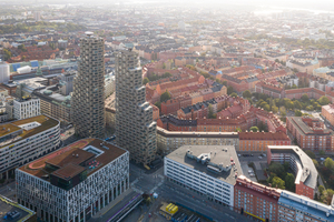  „Diese Art von Turm zu bauen, mit dieser Menge an Wiederholungen und Vorfertigung ist nicht teuer“, so Architekt van de Kar. „Aber da ein Wohnhochhaus in Stockholm selten ist, sind vor allen Dingen die Wohnungen in den oberen Etagen gefragt. Das bestimmt natürlich auch den Preis.“ 