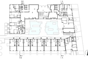  Grundriss 1. Obergeschoss, M 1 : 1 000 