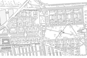  Lageplan, M 1 : 2 500 