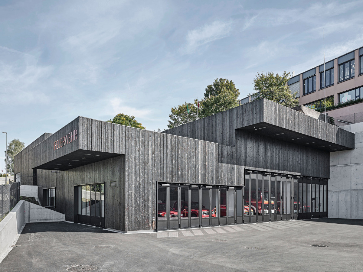 Feuerwehr Rorschacherberg Deutsche BauZeitschrift