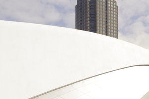  Messeturm, Frankfurt a. M. (hinter Audi-Pavillon) 