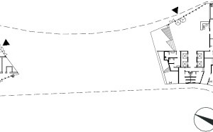  Grundriss Erdgeschoss, M 1 : 1 500 