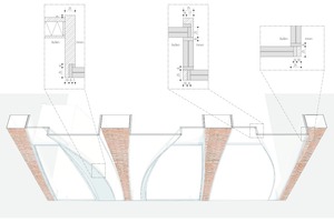  Darstellung verschiedener Verbindungstypen zwischen rostfreiem Stahl und Glas sowie Glas und Glas 