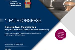  Fachkongress Konstruktiver Ingenieurbau am 28. und 29. September 2021 in Ostfildern 