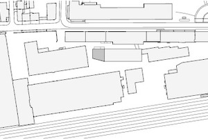  Lageplan, M 1 : 4 500 